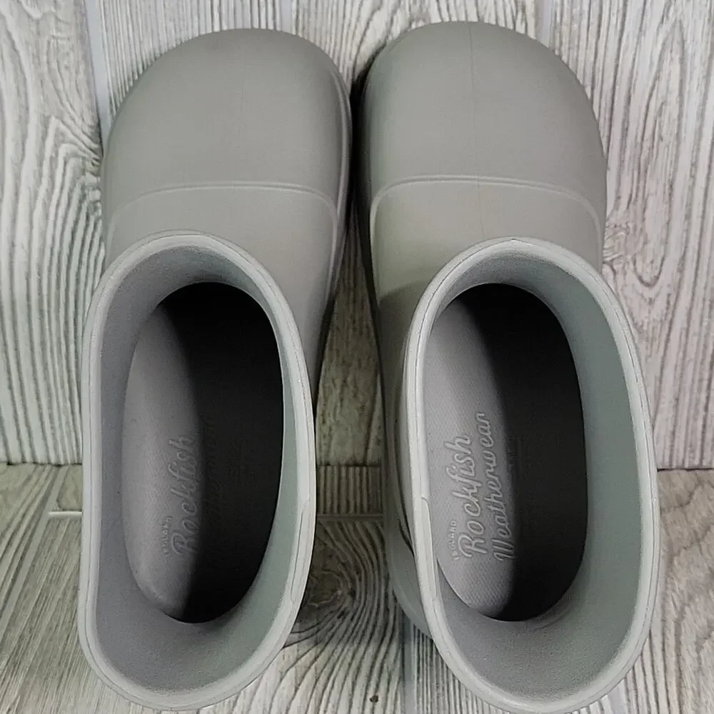 Rockfish Weatherwear Hayden Rain Boots in Light Gray